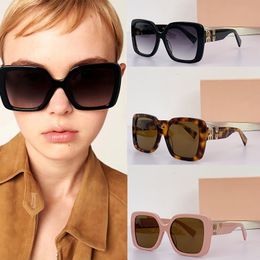 Designer Fashion MUMU zonnebril grote doos onafhankelijke metalen letter ingelegde diamant MU10 luxe dameszonnebril UV-beschermingsbril