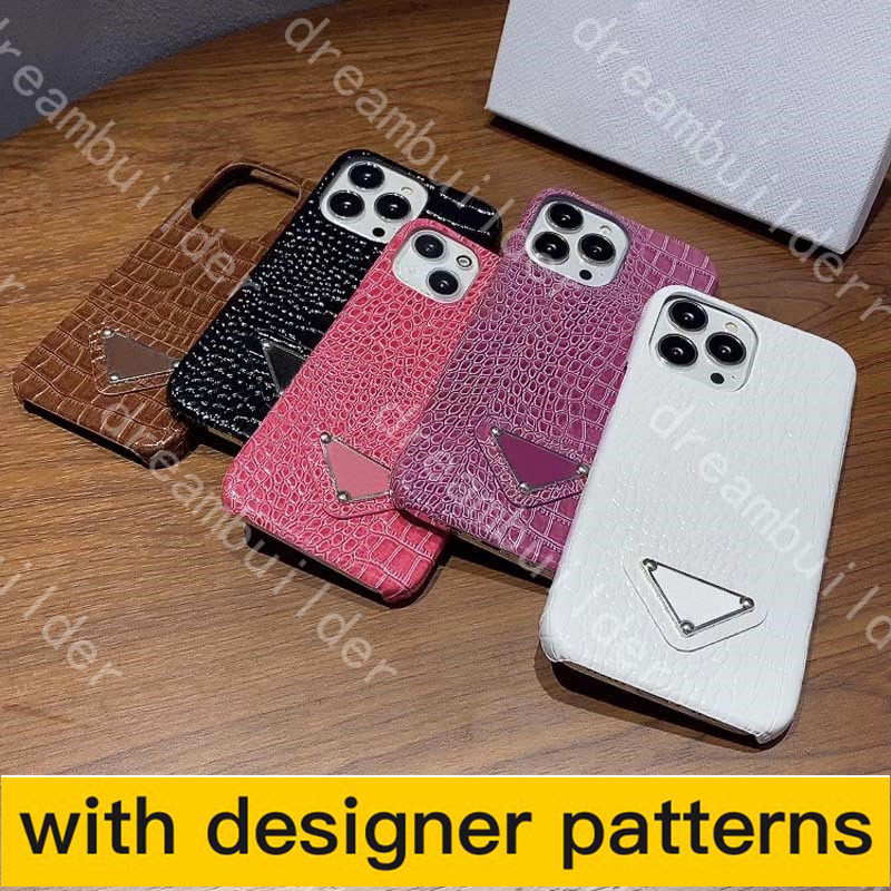 Designer Fashion Phone Cases For iPhone 15 Pro Max 11 12 13 14 15pro 15Plus 14promax X XS XR XSMAX case Crocodile skin PU leather Samsung S23U S22 S23P S22P NOTE 10P 20U