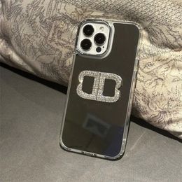 Cajas de teléfono de moda de diseñador para iPhone 14 Pro Max 13 12 Mini 11 Contraportada a prueba de golpes Luxurys Shell Letra B Teléfonos Cubierta protectora