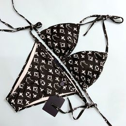 Designer Fashion Summer Swimwwear Luxury Swimwear Bandage Swimsuit Sexy Bikini Set Femmes Crop-Top Bikinis Mujer Sépare