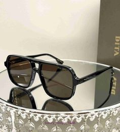 Designer Fashion zonnebrillen voor dames en heren online winkel DITA-zonnebril Topkwaliteit officiële website uitverkocht ZOTAX-serie MODEL: DTX718 met originele doos DWZE