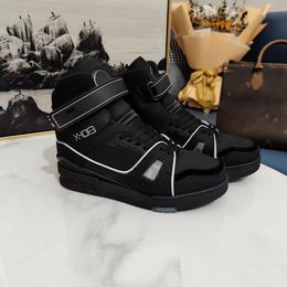 Designer Fashion Trainer Sneaker Intage Chaussures décontractées Virgil Black Gris White Coue Couiner Français Ablohs Mens Shoe