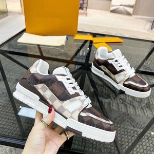 Designer Fashion Trainer Sneaker Intage Casual schoenen Virgils Alligator-ingeblikte zwart grijs bruin wit groen kalfleer Franse ablohs heren schoen kpguyma000033