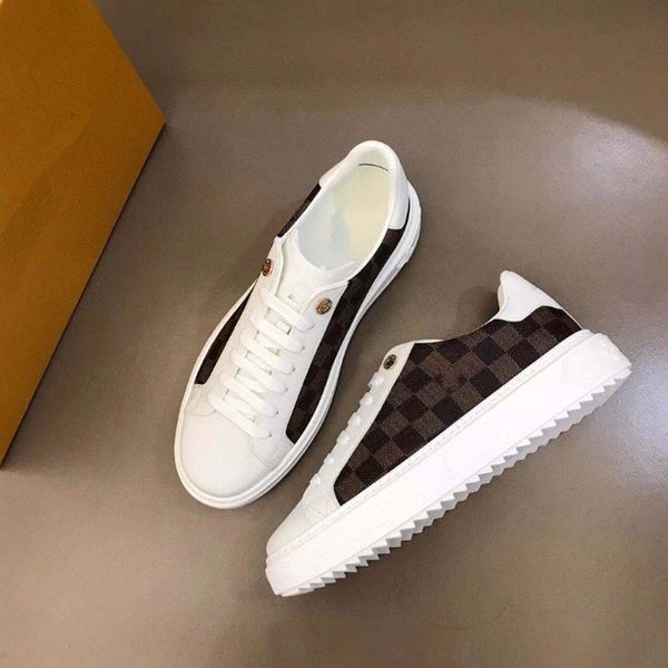 Designer Fashion Trainer sneaker intage Casual Chaussures Virgils alligator en relief noir Gris Marron Blanc Vert cuir de veau French Ablohs Mens Shoe mkjlyt0002 dsera