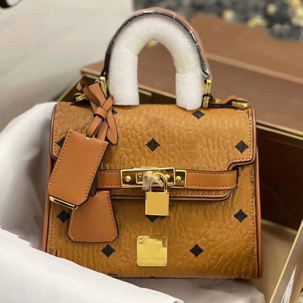 Designer Fashion Women's Handbag Luxury Hardware Lock Messenger Bags Jindian Purse Shoulder Crossbody bags Trendy and Versatile Totes