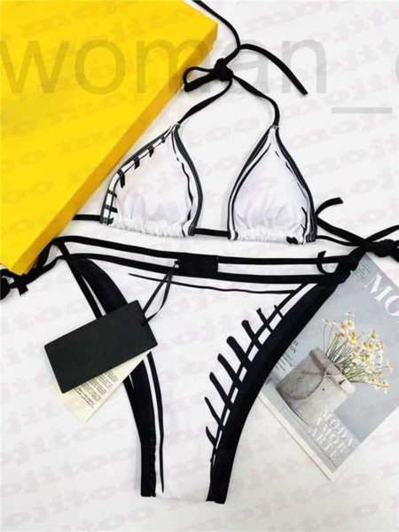 Designer Mode Femmes Maillots De Bain Sexy Filles Maillot De Bain D'été Maillot De Bain Plage Bikinis Ensemble Lettre Motif Femmes Body Maillot De Bain Vêtements RT MBQX