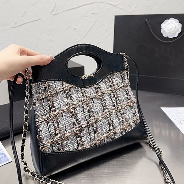 Diseñador Moda Totes para mujer Bolsos Crossbody Discreto Lujo Sentido avanzado Celebridad Exquisito Hig Calidad Cuero genuino Mujeres Paquete de diamantes de agua Bolsas