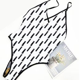 Designer Fe Summer Fashion haut de gouttes sexy de plage de plage de plage sexy push up bikinis Setwwear marque rembourrée BodySuit d'été élastique sans dos de maillots de bain deux pièces