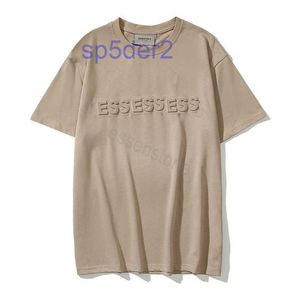 Designer Fears Heren Casual t-shirt van God Korte mouw Letterprint Zomermode Essen Shirt Losse grote tops TJGX