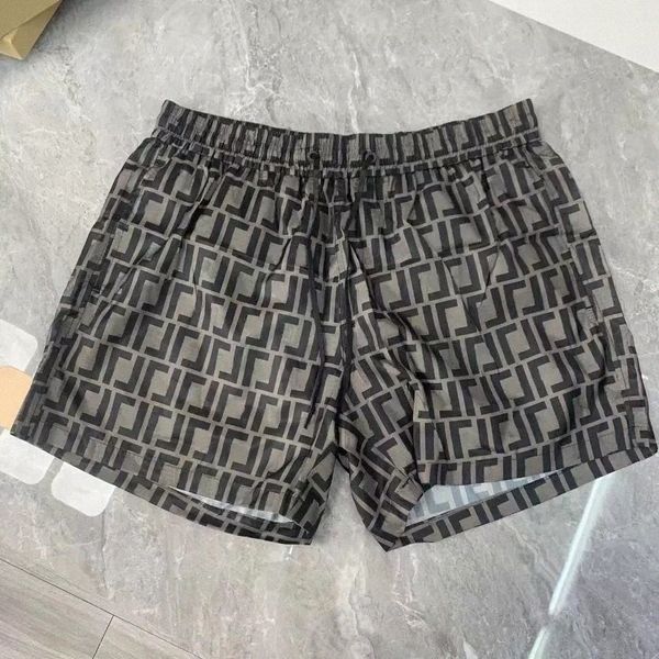 Designer Fende Hommes Swimm Shorts Designers De Luxe Modèle Imprimer Hommes Natation Sports Shorts Lettre Complète Casual Décontracté Lâche Oversize High Street Beach