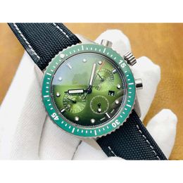 Designer cinquante brasse montre pour hommes chronographe Writst montres CUZC superclone cadran vert saphir auto mouvement mécanique uhr montre luxe