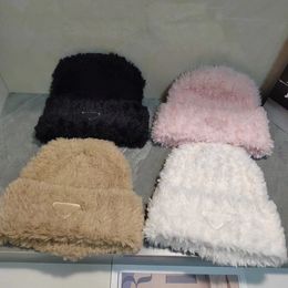 Sombrero de pescador de diseñador para hombre, gorro de lana de Cachemira de invierno para mujer, sombrero con letras de lujo para ocio al aire libre, sombrilla