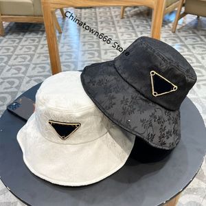 Chapeau de pêcheur de créateur Nouveau chapeau de pêcheur imprimé en soie de mode d'été brodée Big Brim Hat (B0148)