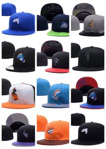 Ontwerper Getailleerde hoeden Baskbalhoed met platte bal Houston all team Logo Ontwerper Snapbacks hoed Borduursel Verstelbaar basketbal voetbal Pasvorm Caps Sport Mesh flex pet