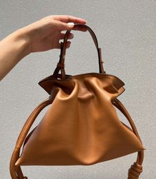 Sac d'embrayage de flamenco de créateur sacs de marques en cuir vache premium sacs dans de nombreuses couleurs de luxe chanceux mini seau