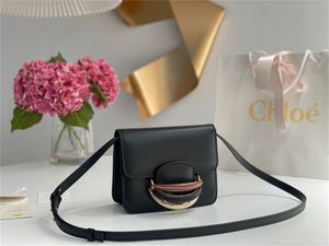 Bolso con solapa de diseñador, bolso de lujo, riñonera marrón, bolso de media luna, bolso de mano informal, regalo único para el día de San Valentín