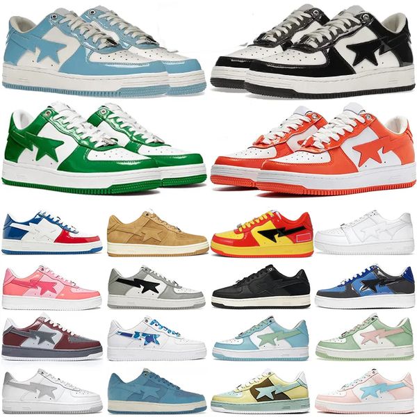 Baskets plates de créateurs Virgil Trainer Chaussures décontractées Denim Toile Cuir Abloh Blanc Vert Rouge Bleu Lettre Superpositions Plate-forme de mode Hommes Femmes Baskets basses Hot Uomo