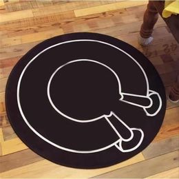 Designer vloermat rond matten