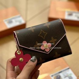 Designer Floral Lousis vouton portefeuille Luxury Coin Purse High Quality LvSe Carte Holder Femmes en cuir authentique Long Homme Portefeuille Fashion Cow Hide Clutch with Box O8694B