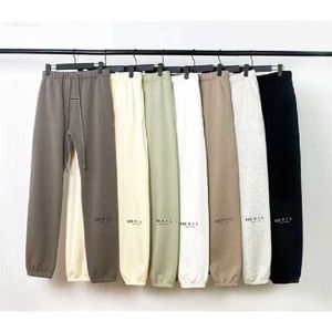 Pantalon en coton anti-brouillard de styliste, Streetwear pour hommes et femmes, réfléchissant, ample, décontracté, pieds groupés, pantalons de survêtement