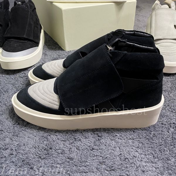 Designer FOG Hommes Causal Chaussures Peur Dieu Hommes Baskets Multicolores High Street Low Skate Baskets Chaussure De Basket-ball Noir Rouge Jaune Taille 39-44