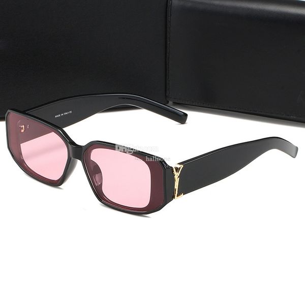 Designer pour les lunettes de marque de marque Uality Sunglasses High Woman Men Glêmes Femmes Sun Verre Lens Unisexe Prix de gros S Unisexe Goggle S