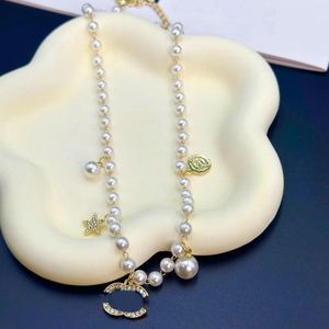 Designer voor merk Women kettingen parel ketting choker ketens sieraden voortreffelijk accessoires paar cadeau