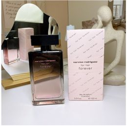 Designer For Her Forever Parfum 100 ml Parfum Femme Eau De Parfum 3,3 oz Odeur longue durée EDP Lady Parfums Pure Fleur Musc Noir Rose Cologne livraison rapide