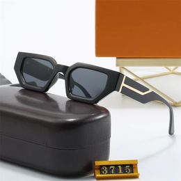 Diseñador para hombres, mujeres, gafas de moda, gafas con montura ovalada, UV, venta caliente, propiedad vintage, gafas de sol cuadradas, lentes polarizadas de metal, retro vintage