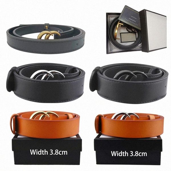 Designer For Mens Womens Brands Belt Casual Letter Smooth Buckle Fashion Classic Largeur 2,0 cm 3,4 cm 3,8 cm O071 #