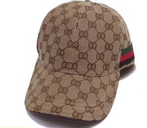 Hommes Toile Chapeau Casquettes De Baseball Chapeaux De Créateurs Chapeaux Femmes Casquettes Ajustées Mode Fedora Lettres Rayures Hommes Casquette Bonnet Chapeaux