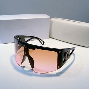 Diseñador para mujer Gafas de sol Carta Diseño de conducción Moda Estilo casual Distribución Marca Caja Temperamento