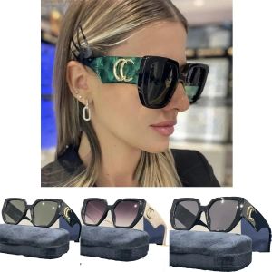 Ontwerper voor dames zonnebril UV-bescherming Bril Senior brillen voor dames Brillen Frame Vintage metalen zonnebril Leuk cadeau Sun Eye