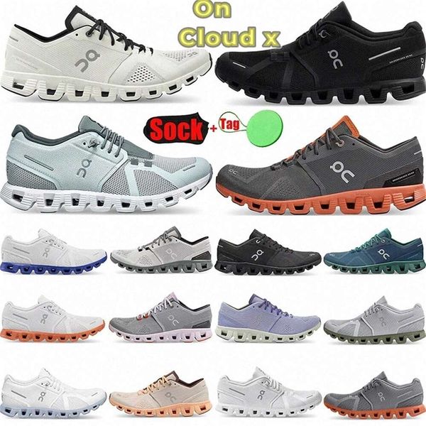 Forma de diseñador 0N Cloudnova Nova X Zapatillas para correr Marco de marfil Arena rosa Eclipse Cúrcuma Escarcha Surf Acai Púrpura Entrenamiento y Cross Low Mujer Hombre Shock Absorbing Sports S