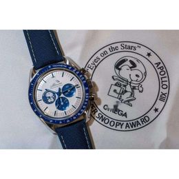 Designer FortyTwo Mens Watch Speed ​​Master Omegawatch 5a Hoge kwaliteit Mechanische beweging Reloj OS Factory Chronograph Menwatch Alle Dial Work Watches Z515