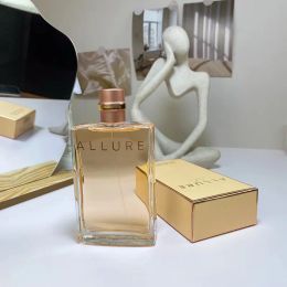 Designer Fragrance Colognes Parfum de marque pour femme ALLURE Spray 100ML EDP Natural Ladies Cologne 3.4 FL.OZ EAU DE PARFUM Parfum de parfum longue durée pour cadeau