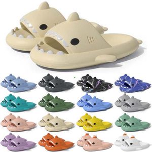Designer Gratis Shark Slides One Shipping Sandaal Slipper voor GAI Sandalen Pantoufle Muilezels Heren Dames Slippers Trainers Slippers Sandles Color44 845 Wo S