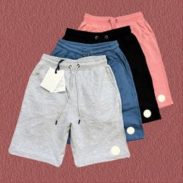 Designer Marque française Shorts pour hommes 100% coton Luxury Shorts pour hommes Sports Summer Women's's Trend Pure Breathable Court maillots de bain