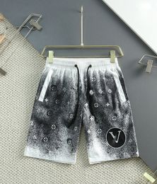 Designer French Brand Mens Shorts 100% coton Luxury Mens Sports Summer Summer Designer Pantalon Men de haute qualité Pantalon décontracté à jambe