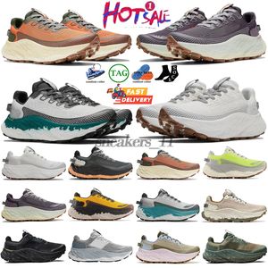 Diseñador Fresh Foam More Trail V3 series Zapatillas de deporte para correr Hombres Mujeres Zapatos casuales Estudio Marrón Claro Ejército Verde Fantasma Negro Hombres Mujeres Caminar Deporte Entrenador