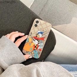 Designer Frosted Phone Case Soft iPhone 14 Pro Cases Cartoon Modestijlen voor iPhone 13 Promax 14Plus 12Pro 11 XS X XR 12mini Telefoonoverslag Yucheng06