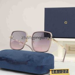 Diseñador G G Gafas de sol Ciclo Lujoso Marcas de moda Polarizar Gu Gafas de sol Hombre Mujer Vintage Nuevo Béisbol Deportes de playa Conducir Golden Purple Square Gafas de sol