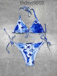 Diseñador g Sexy Bikini Set para mujer Vendaje Traje de baño Twopieces Crop Top Traje de baño Tanga Traje de baño Cintura alta Ropa de playa G405 VLPB