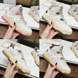 Designer G Schoenen Heren Dames Trainers Platform Sneakers Kalfsleer Schoenen Hoge Lage Top Retro Lederen Sneaker Trainer Chunky Schoenen Maat 35-46