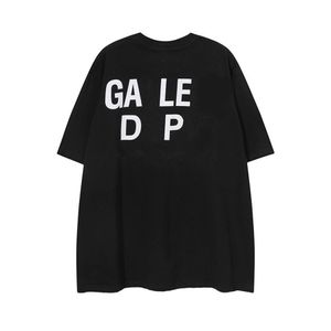 Galeries de créateurs été hommes t-shirt polo départements pour femmes t-shirts graphique t-shirt peint INS splash lettre col rond t-shirts vêtements hommes t-shirt