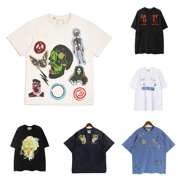 Designer Galleryy Tee Depts Anime T-shirts décontracté homme femme t-shirt peint à la main