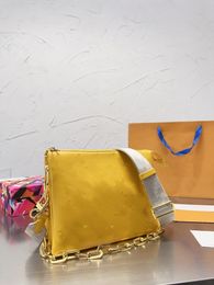 Designer sacs en cuir véritable coussin femmes sac à bandoulière fourre-tout chaîne de luxe bandoulière mode messenger portefeuille caméra étuis carte poches sacs à main M57790-221