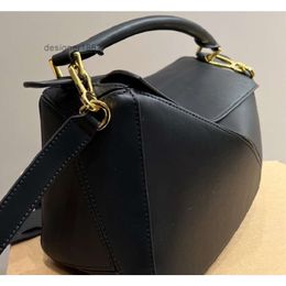 Designer de couro genuíno bolsa ombro balde mulher embreagem totes crossbody geometria quadrado contraste cor retalhos bolsas letras moda