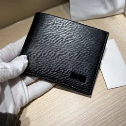 Diseñador Genuine Leather Men's Willet Model Interior Card Digital Cash Cash Pocket Polso de alta calidad Portefeuille Fashion Mini Wallets