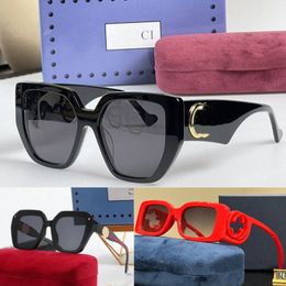 Designer gg zonnebril dames voor dames heren zonnebril vierkante lunettes luxe bril tinten gepolariseerd R4eG #